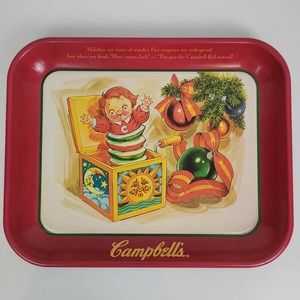 1995 Campbell's Soup 'Pop Goes the Campbell Kid' Limited Edition Serving‎ Tray